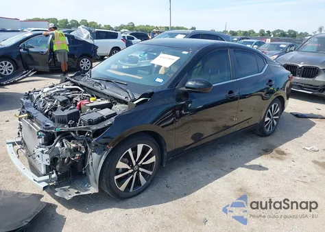 2023 Nissan Sentra Sv Xtronic Cvt из США, поврежденный, VIN 3N1AB8CV3PY301904